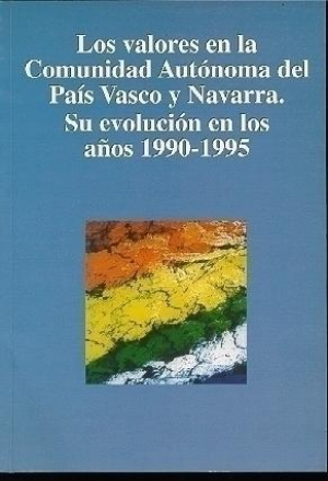 Cubierta de LOS VALORES EN LA COMUNIDAD AUTÓNOMA DEL PAÍS VASCO Y NAVARRA