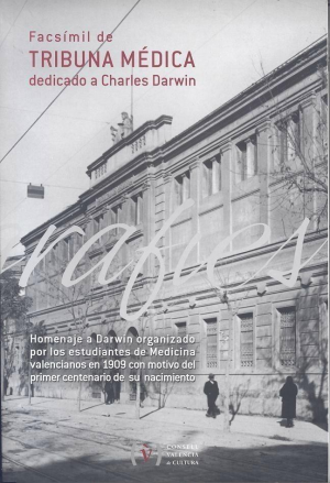 Cubierta de FACSÍMIL DE TRIBUNA MÉDICA DEDICADO A CHARLES DARWIN