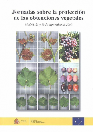 Cubierta de JORNADAS SOBRE LA PROTECCIÓN DE LAS OBTENCIONES VEGETALES