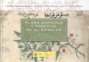 Cubierta de FLORA AGRÍCOLA Y FORESTAL DE AL-ANDALUS