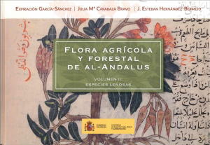 Cubierta de FLORA AGRICOLA Y FORESTAL DE AL-ANDALUS. VOLUMEN II: ESPECIES LEÑOSAS