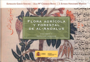 FLORA AGRICOLA Y FORESTAL DE AL-ANDALUS. VOLUMEN II: ESPECIES LEÑOSAS