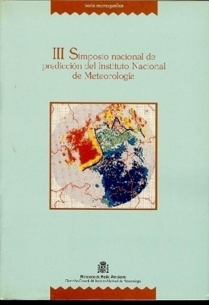 Cubierta de III SIMPOSIO NACIONAL DE PREDICCIÓN DEL INSTITUTO NACIONAL DE METEOROLOGÍA