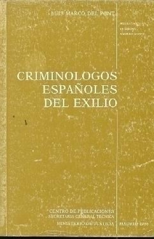 CRIMINÓLOGOS ESPAÑOLES DEL EXILIO