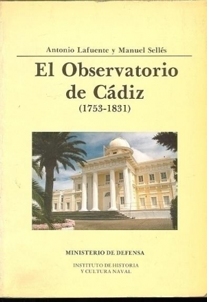 Cubierta de EL OBSERVATORIO DE CÁDIZ (1753-1831)