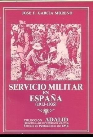 Cubierta de SERVICIO MILITAR EN ESPAÑA
(1913-1935)