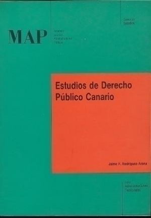 Cubierta de ESTUDIOS DE DERECHO PÚBLICO CANARIO