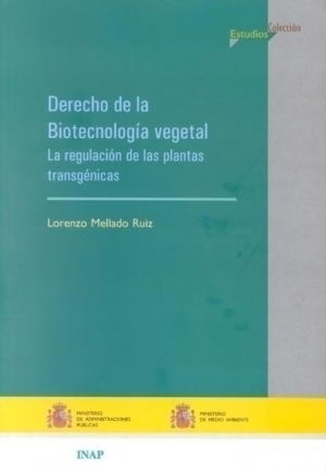 Cubierta de DERECHO DE LA BIOTECNOLOGÍA VEGETAL