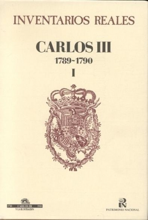 Cubierta de INVENTARIOS REALES. CARLOS III 1789-1790