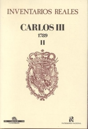 Cubierta de INVENTARIOS REALES, CARLOS III 1789