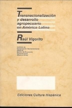 Cubierta de TRANSNACIONALIZACIÓN Y DESARROLLO AGROPECUARIO EN AMÉRICA LATINA