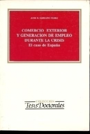 Cubierta de COMERCIO EXTERIOR Y GENERACIÓN DE EMPLEO DURANTE LA CRISIS