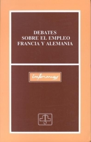 Cubierta de DEBATES SOBRE EL EMPLEO FRANCIA Y ALEMANIA