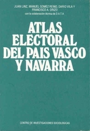 Cubierta de ATLAS ELECTORAL DEL PAIS VASCO Y NAVARRA