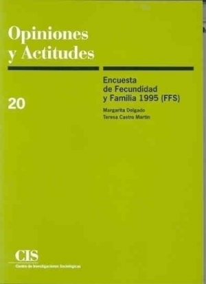 Cubierta de ENCUESTA DE FECUNDIDAD Y FAMILIA 1995 (FFS)