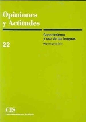 Cubierta de CONOCIMIENTO Y USO DE LAS LENGUAS