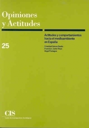 Cubierta de ACTITUDES Y COMPORTAMIENTOS HACIA EL MEDIOAMBIENTE EN ESPAÑA