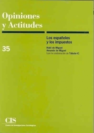 Cubierta de LOS ESPAÑOLES Y LOS IMPUESTOS