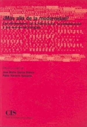 Cubierta de ¿MÁS ALLÁ DE LA MODERNIDAD?