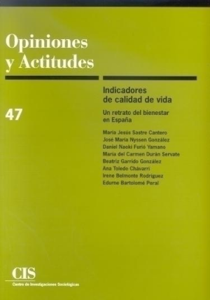 Cubierta de INDICADORES DE CALIDAD DE VIDA