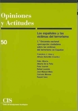 LOS ESPAÑOLES Y LAS VICTIMAS DEL TERRORISMO