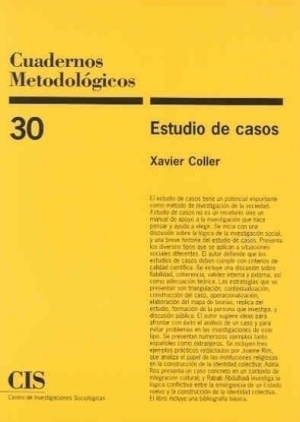 Cubierta de ESTUDIO DE CASOS