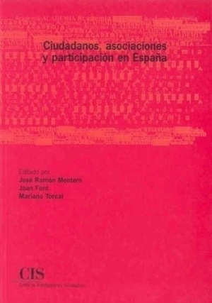 Cubierta de CIUDADANOS, ASOCIACIONES Y PARTICIPACIÓN EN ESPAÑA