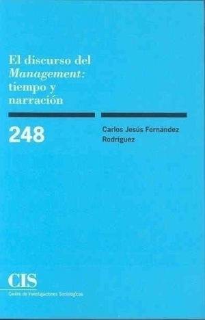 Cubierta de EL DISCURSO DEL MANAGEMENT: TIEMPO Y NARRACIÓN