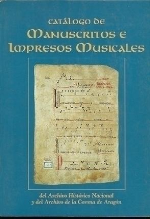 Cubierta de CATÁLOGO DE MANUSCRITOS E IMPRESOS MUSICALES