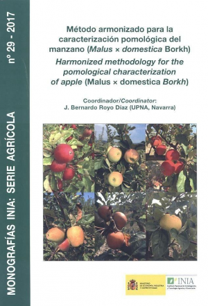 Cubierta de MÉTODO ARMONIZADO PARA LA CARACTERIZACIÓN POMOLÓGICA DEL MANZANO (MALUS X DOMESTICA BORKH)