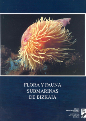 Cubierta de FLORA Y FAUNA SUBMARINAS DE BIZKAIA