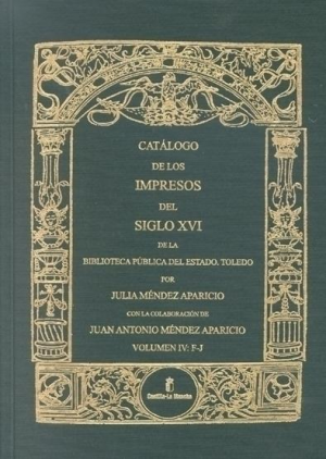 CATÁLOGO DE LOS IMPRESOS DEL SIGLO XVI