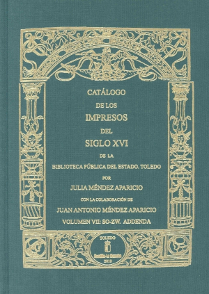 CATÁLOGO DE LOS IMPRESOS DEL SIGLO XVI