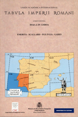 Cubierta de TABULA IMPERII ROMANI J-29 LISBOA (LIBRO)