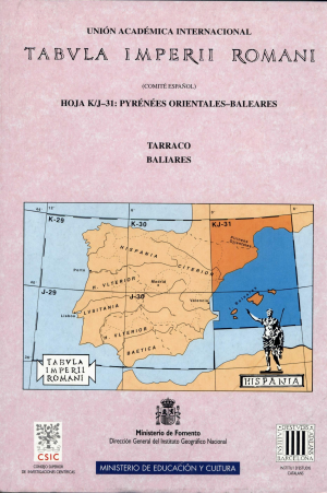 TABULA IMPERII ROMANI KJ-31 TARRACO-BALIARES (LIBRO CASTELLANO)