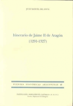 ITINERARIO DE JAIME II DE ARAGÓN (1291-1327)