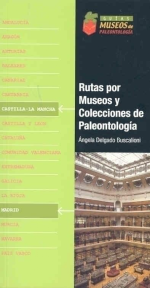 Cubierta de RUTAS POR MUSEOS Y COLECCIONES PALEONTOLOGÍA