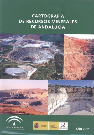 Cubierta de CARTOGRAFÍA DE RECURSOS MINERALES de ANDALUCÍA