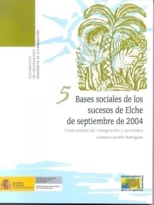 Cubierta de BASES SOCIALES DE LOS SUCESOS DE ELCHE DE SEPTIEMBRE 2004