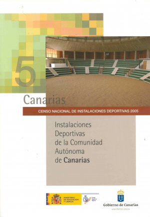 Cubierta de CENSO NACIONAL DE INSTALACIONES DEPORTIVAS 2005 Nº 5