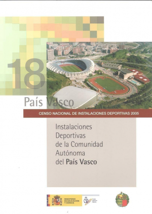 CENSO NACIONAL DE INSTALACIONES DEPORTIVAS 2005 Nº 18 PAIS VASCO