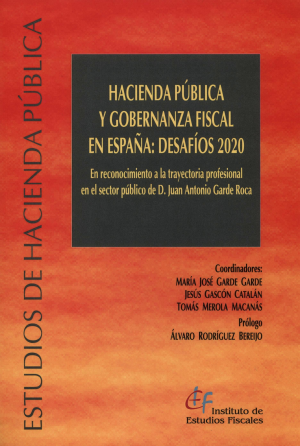 Cubierta de HACIENDA PÚBLICA Y GOBERNANZA FISCAL EN ESPAÑA: DESAFÍOS 2020