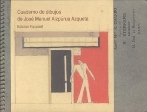 Cubierta de CUADERNO DE DIBUJOS DE JOSÉ MANUEL AIZPÚRUA AZQUETA