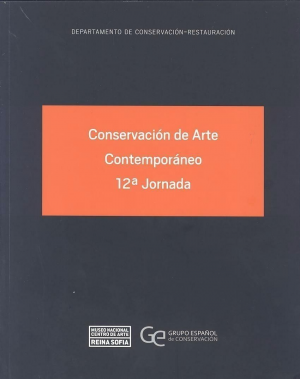 Cubierta de CONSERVACIÓN DE ARTE CONTEMPORÁNEO