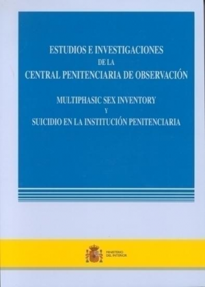 Cubierta de ESTUDIOS E INVESTIGACIONES DE LA CENTRAL PENITENCIARIA DE OBSERVACIÓN