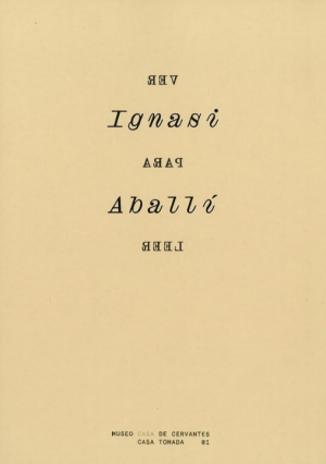 Cubierta de VER PARA LEER. IGNASI ABALLÍ