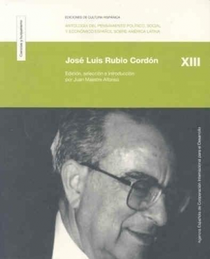 Cubierta de JOSÉ LUIS RUBIO CORDÓN
