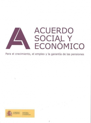 Cubierta de ACUERDO SOCIAL Y ECONÓMICO