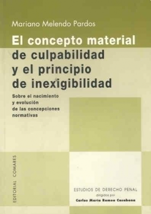 CONCEPTO MATERIAL DE CULPABILIDAD