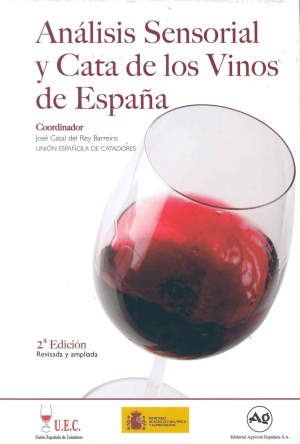 Cubierta de ANÁLISIS SENSORIAL Y CATA DE VINOS EN ESPAÑA - 2ª EDICIÓN AMPLIADA Y REVISADA